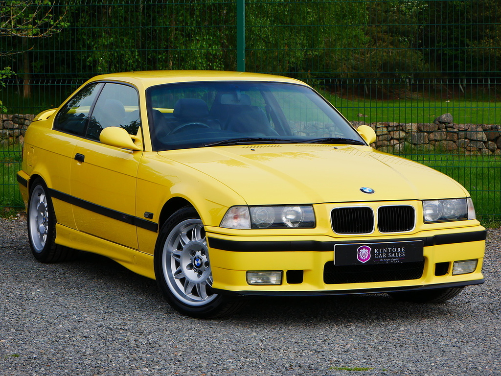 BMW M3 3.2 Evolution Coupe 2Dr, 6 Speed U2810 Yellow #1