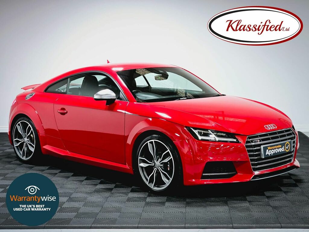 Compare Audi TTS Coupe 2.0 Tfsi S Tronic Quattro Euro 6 Ss BT65WDZ Red
