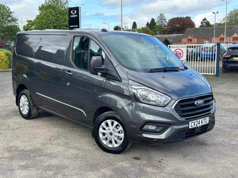Compare Ford Transit Custom 2.0 Ecoblue 130Ps Low Roof Limited Van CV24KTU Grey