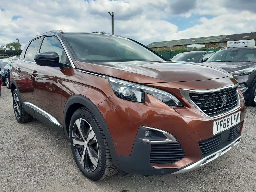 Compare Peugeot 3008 1.5 Bluehdi Gt Line Euro 6 Ss YF68LFN Brown