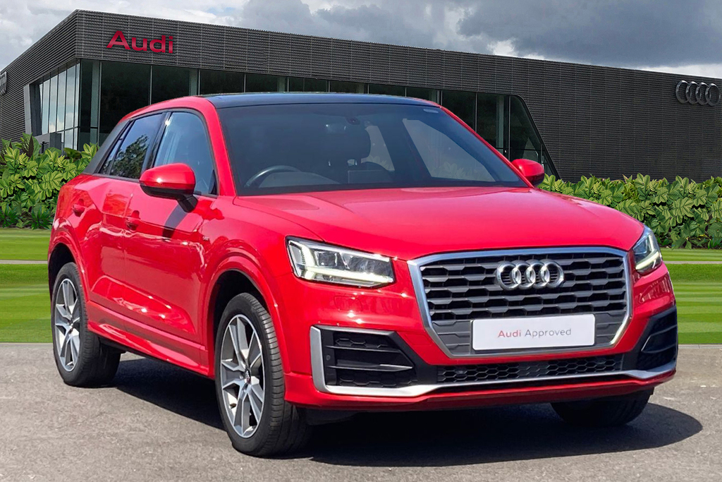 Compare Audi Q2 S Line 1.4 Tfsi Cylinder On Demand 150 Ps S Tronic VE17XSG Red