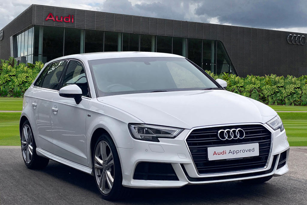 Compare Audi A3 S Line 35 Tfsi 150 Ps 6-Speed ND68DXX White