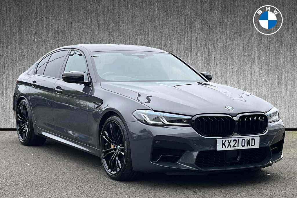 Compare BMW M5 M5 Competition Saloon KX21OWD Grey