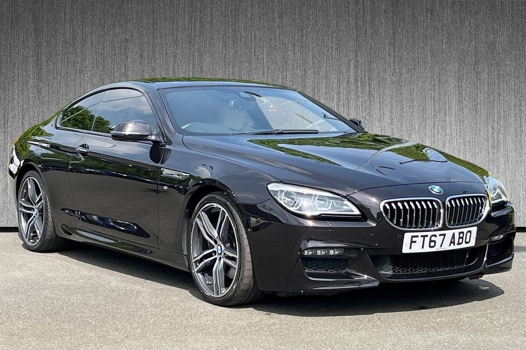 Compare BMW 6 Series Gran Coupe 640D M Sport Coupe FT67ABO Black