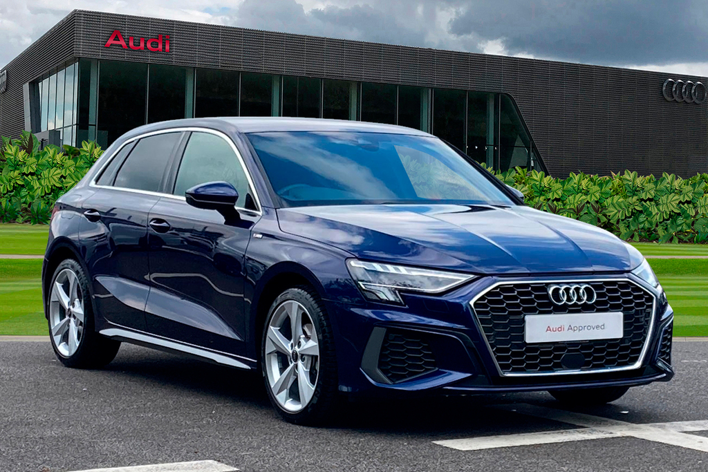 Compare Audi A3 S Line 35 Tfsi 150 Ps 6-Speed ML73XLB Blue