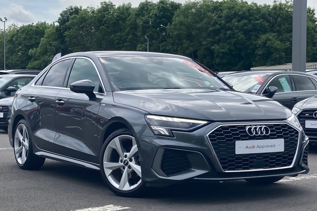 Compare Audi A3 S Line 35 Tfsi 150 Ps S Tronic DX23WTF Grey