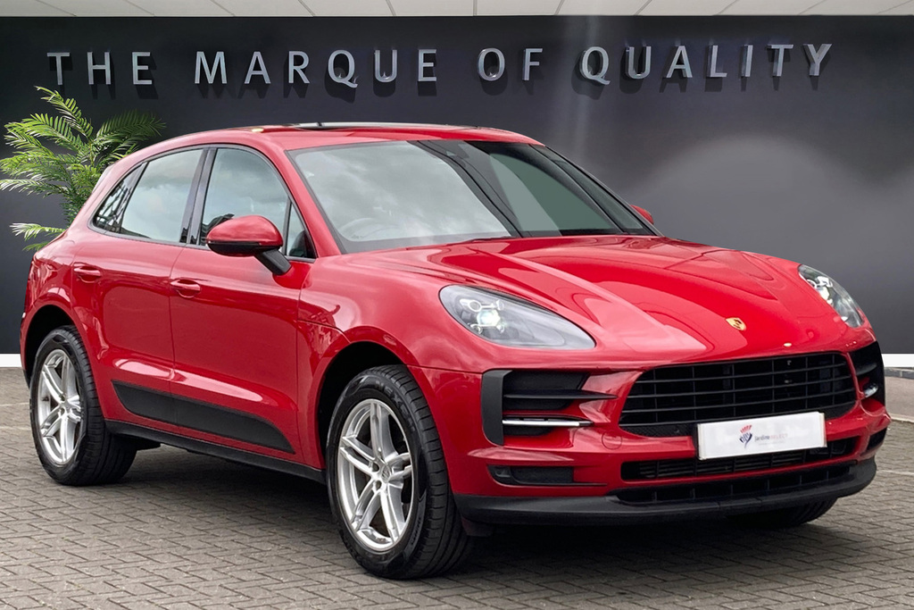 Compare Porsche Macan 5dr Pdk LV70WRR Red