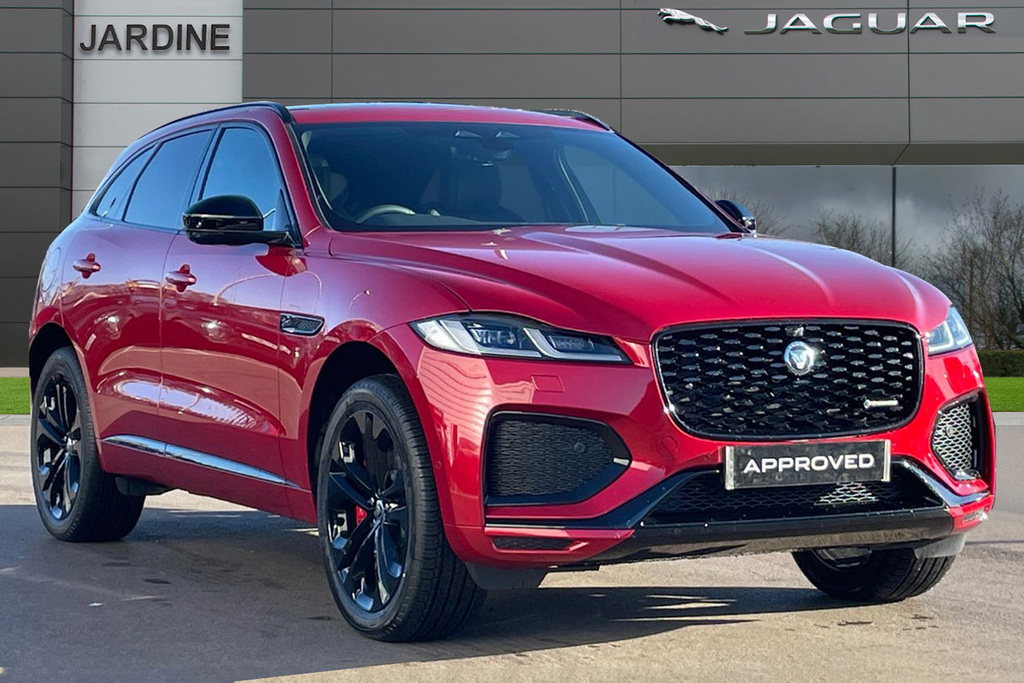 Jaguar F-Pace 3.0 D300 R-dynamic Se Black Awd Red #1