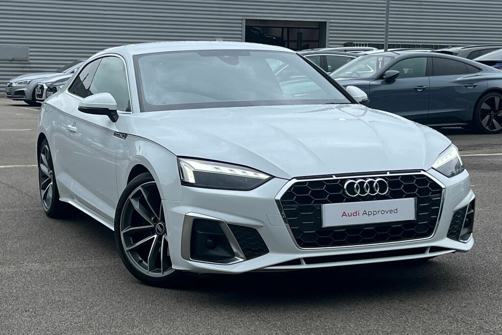 Audi A5 Coup- S Line 35 Tdi 163 Ps S Tronic White #1