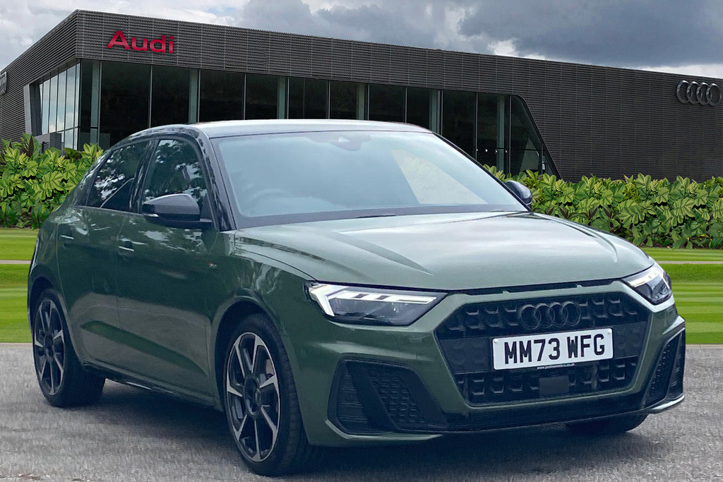Compare Audi A1 Black Edition 30 Tfsi 110 Ps S Tronic MM73WFG Green