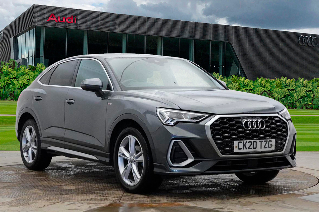 Compare Audi Q3 S Line 35 Tfsi 150 Ps S Tronic CK20TZG Grey