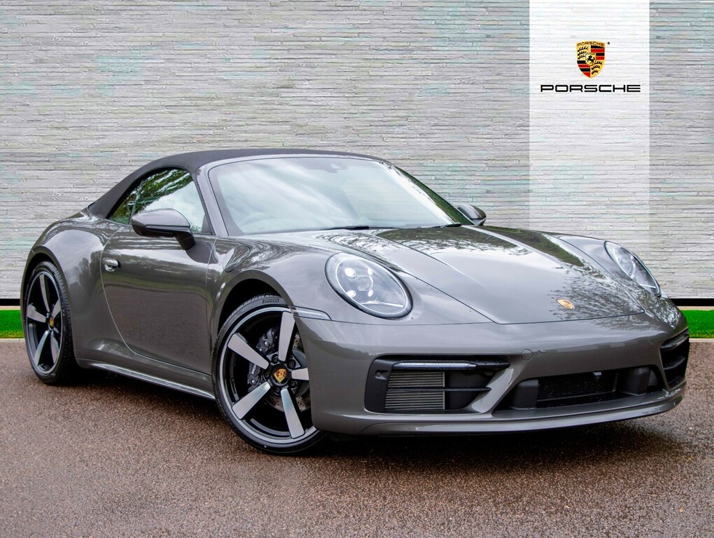 Compare Porsche 911 Porsche 911 992 Carrera 4 Cabriolet 3.0L  Grey