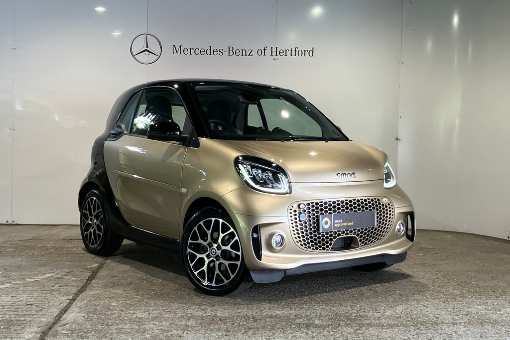 Compare Smart Fortwo Smart Eq Fortwo Coup Exclusive ET22JMV Gold