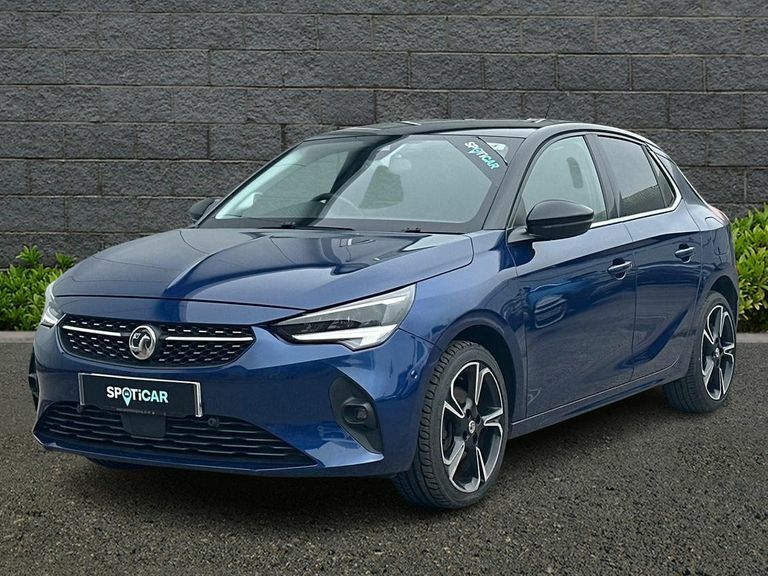 Compare Vauxhall Corsa 1.2 Turbo Elite Nav Premium HJ70OHF Blue