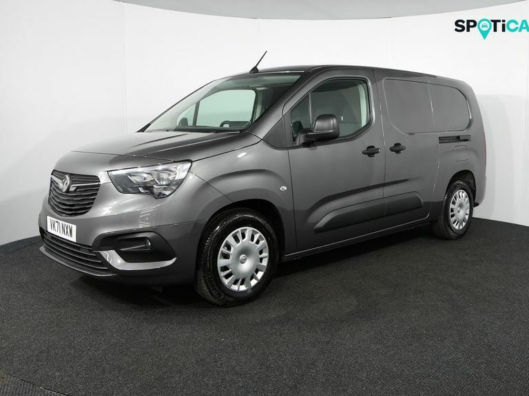 Compare Vauxhall Combo-e Life 2300 100Kw Sportive 50Kwh H1 Van VK71NXW Grey