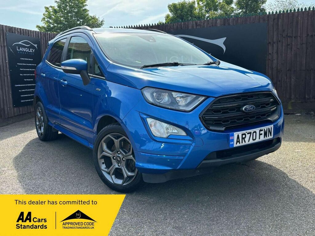 Compare Ford Ecosport Suv 1.0T Ecoboost St-line Euro 6 Ss 20217 AR70FWN Blue