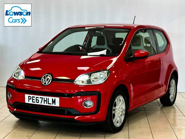 Compare Volkswagen Up 1.0 90Ps High Up PE67HLM Red