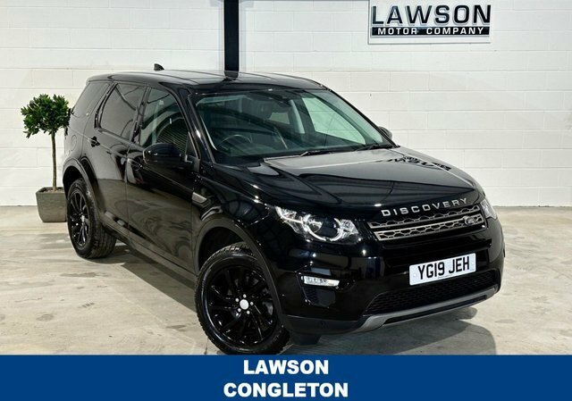 Compare Land Rover Discovery Sport Sport YG19JEH Black