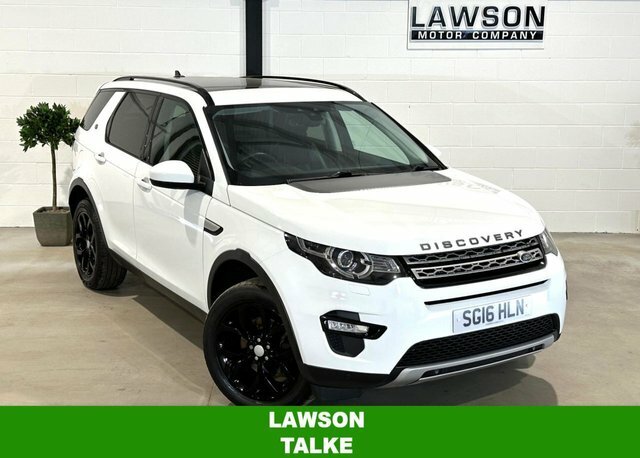 Compare Land Rover Discovery Sport Sport SG16HLN White