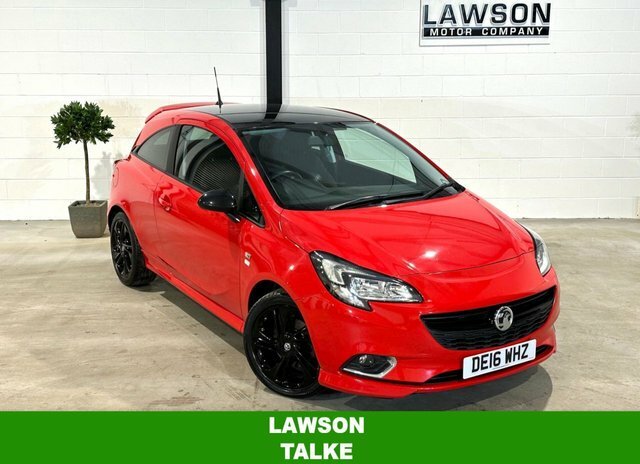Compare Vauxhall Corsa 1.4 Limited Edition Ss 99 Bhp DE16WHZ Red