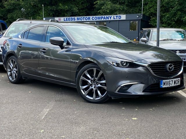 Compare Mazda 6 Saloon MV67WOR Grey