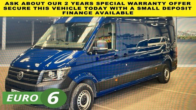 Compare Volkswagen Crafter 2.0 Tdi Cr35 Lwb SA72NWE Blue