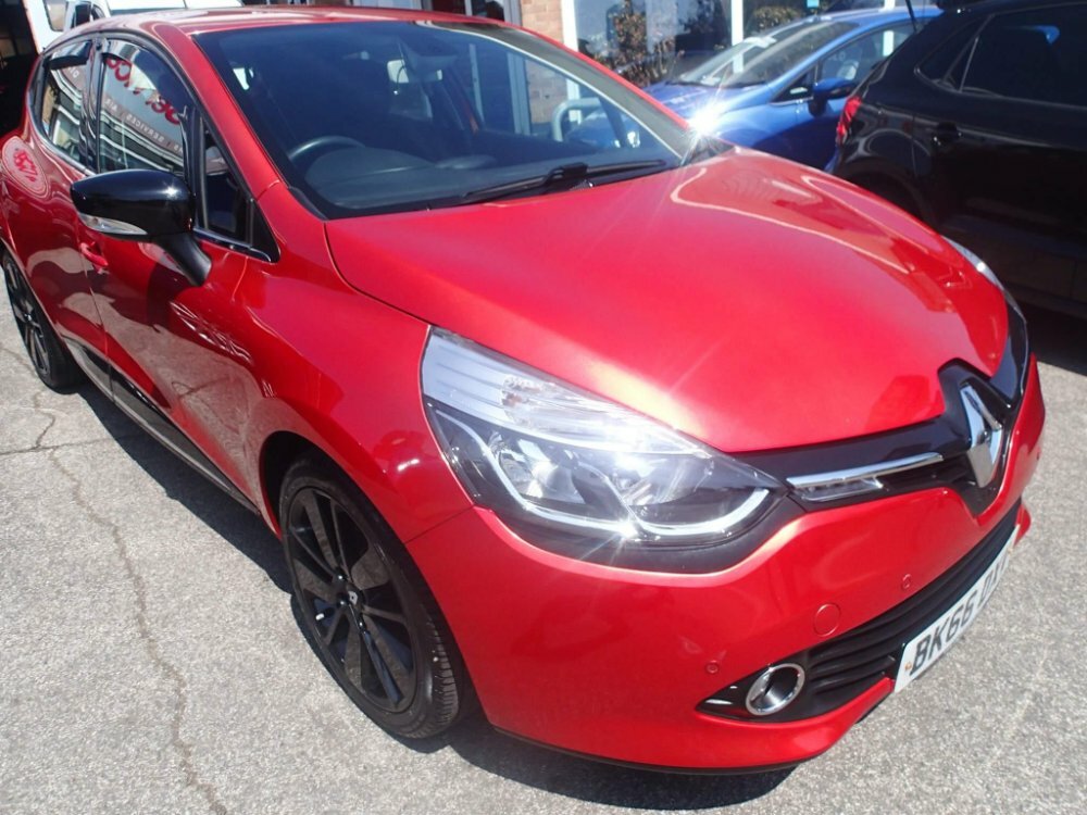 Compare Renault Clio 0.9 Tce Dynamique S Nav Euro 6 Ss BK66DXV Red