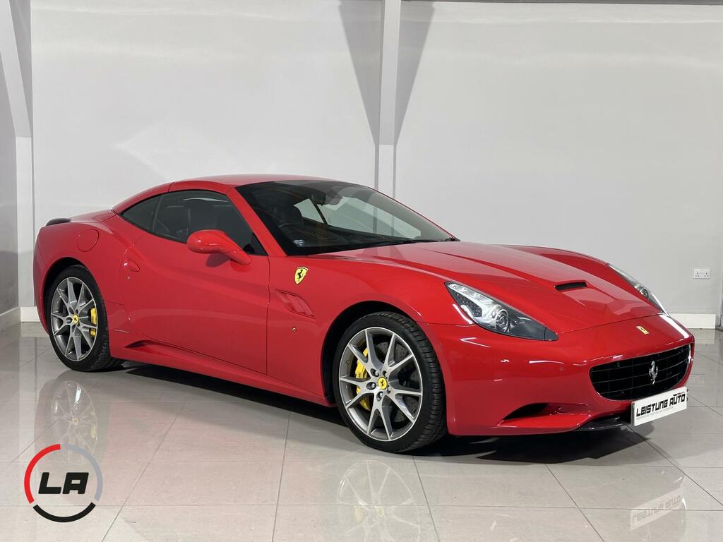 Compare Ferrari California 4.3 Convertible  Red