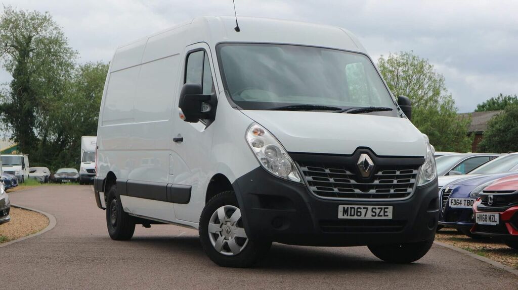 Compare Renault Master Panel Van 2.3 Dci 35 Business Fwd Mwb Medium Roof MD67SZE White