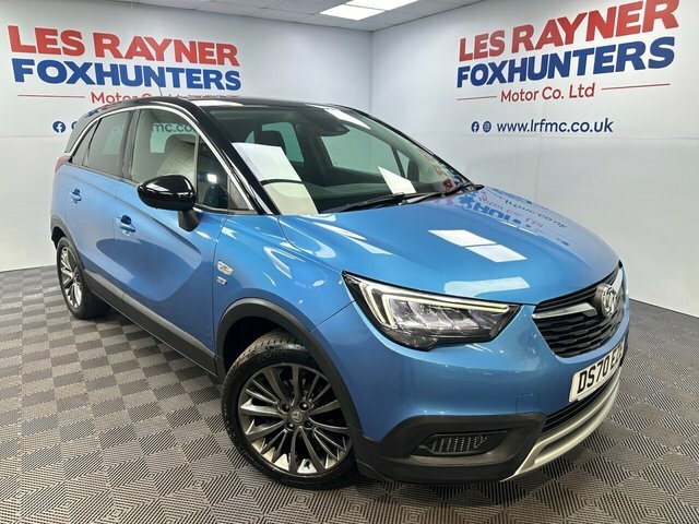 Compare Vauxhall Crossland X 1.2 Griffin 82 Bhp DS70EZE Blue