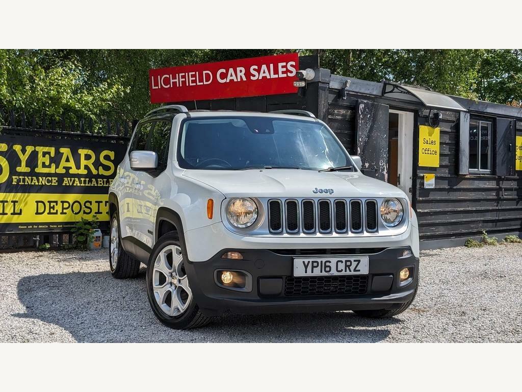 Compare Jeep Renegade 1.4T Multiairii Limited Euro 6 Ss YP16CRZ White