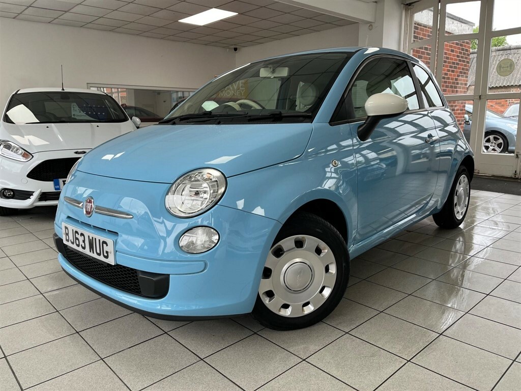 Compare Fiat 500 1.2 Colour Therapy Euro 5 Ss BJ63WUG Blue