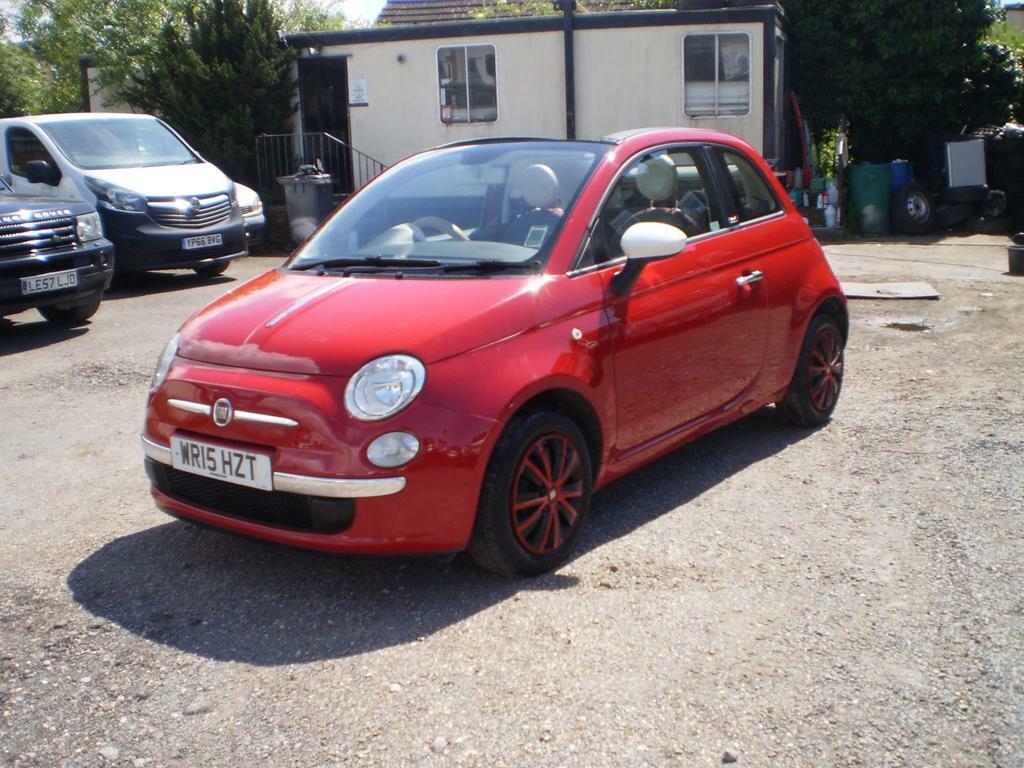 Fiat 500C C Colour Therapy Red #1