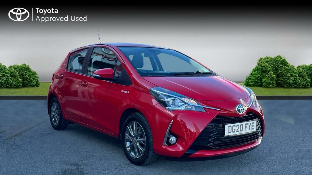 Compare Toyota Yaris 1.5 Vvt-h Icon E-cvt Euro 6 Ss K155LST Red