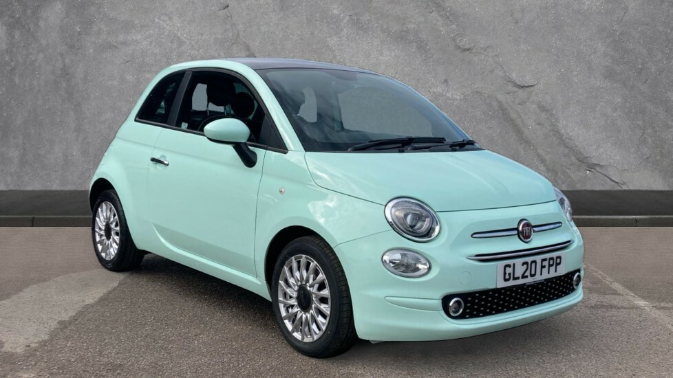 Compare Fiat 500 Lounge Mhev GL20FPP Green