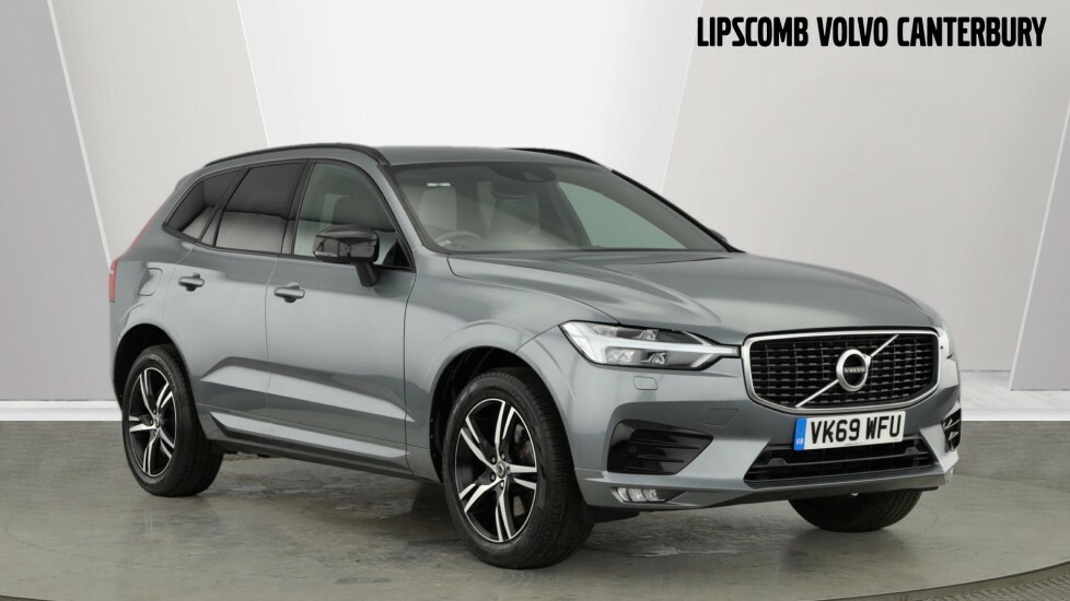 Compare Volvo XC60 T5 R-design - Heated Seats, Sensus Navigation VK69WFU Grey