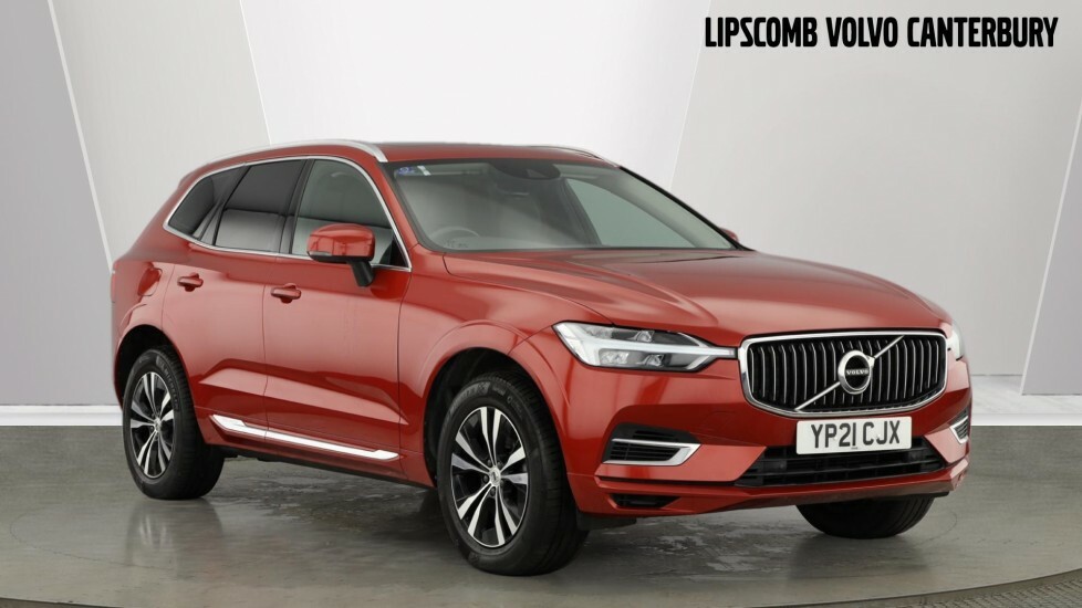 Compare Volvo XC60 T6 Inscription Expression - Panoramic Sunroof YP21CJX Red