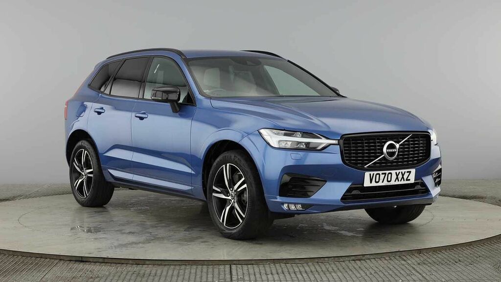 Compare Volvo XC60 R-design, B5 Awd Mild Hybridclimate Pack-park Ass VO70XXZ Blue