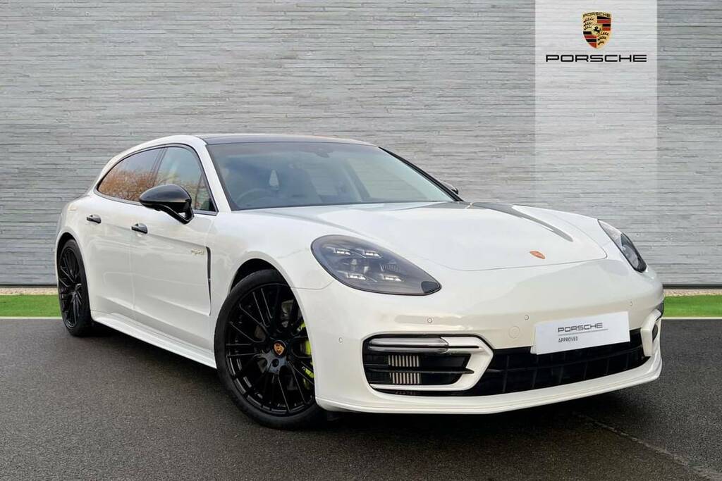 Compare Porsche Panamera Hybrid  White