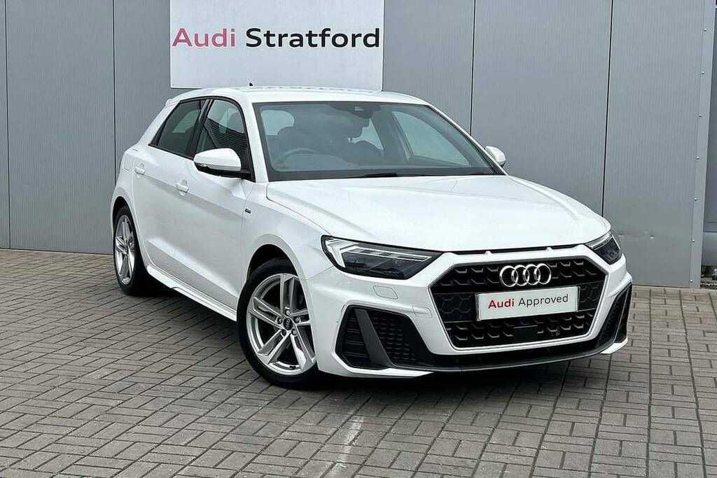 Compare Audi A1 30 Tfsi 110 S Line S Tronic VE21WPL White