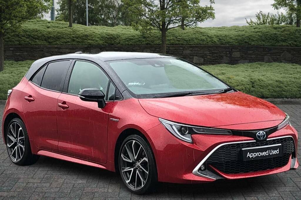 Compare Toyota Corolla 2.0 Vvt-i Hybrid Excel Cvt VE21WHB Red