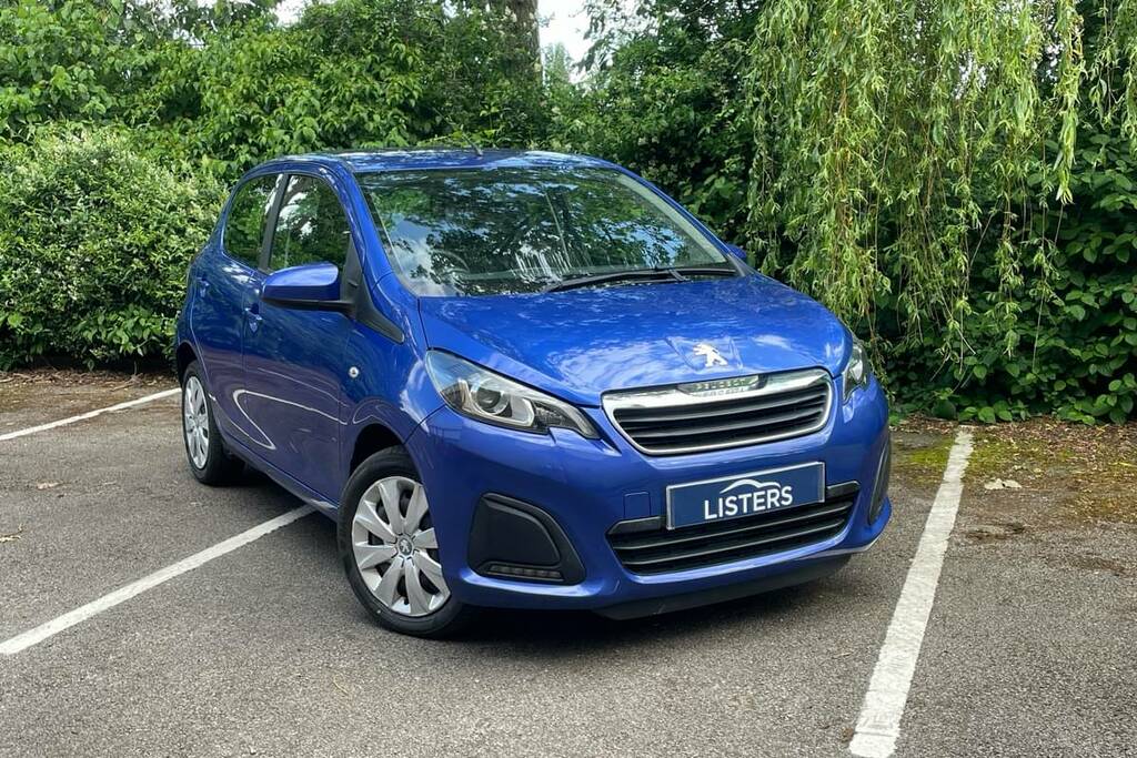 Compare Peugeot 108 1.0 72 Active  Blue