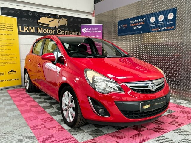 Vauxhall Corsa Excite Red #1
