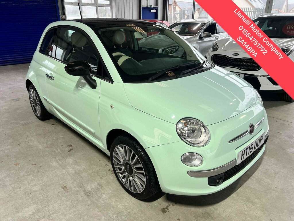 Compare Fiat 500 500 Cult HT15UUP Green