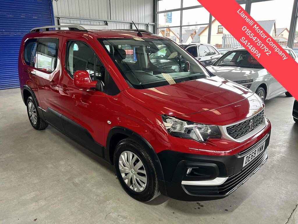 Peugeot Rifter Bluehdi Active Red #1