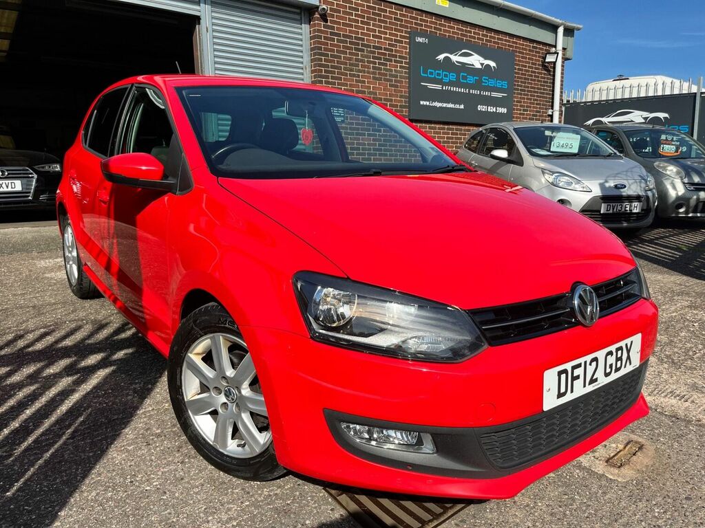 Compare Volkswagen Polo Hatchback DF12GBX Red