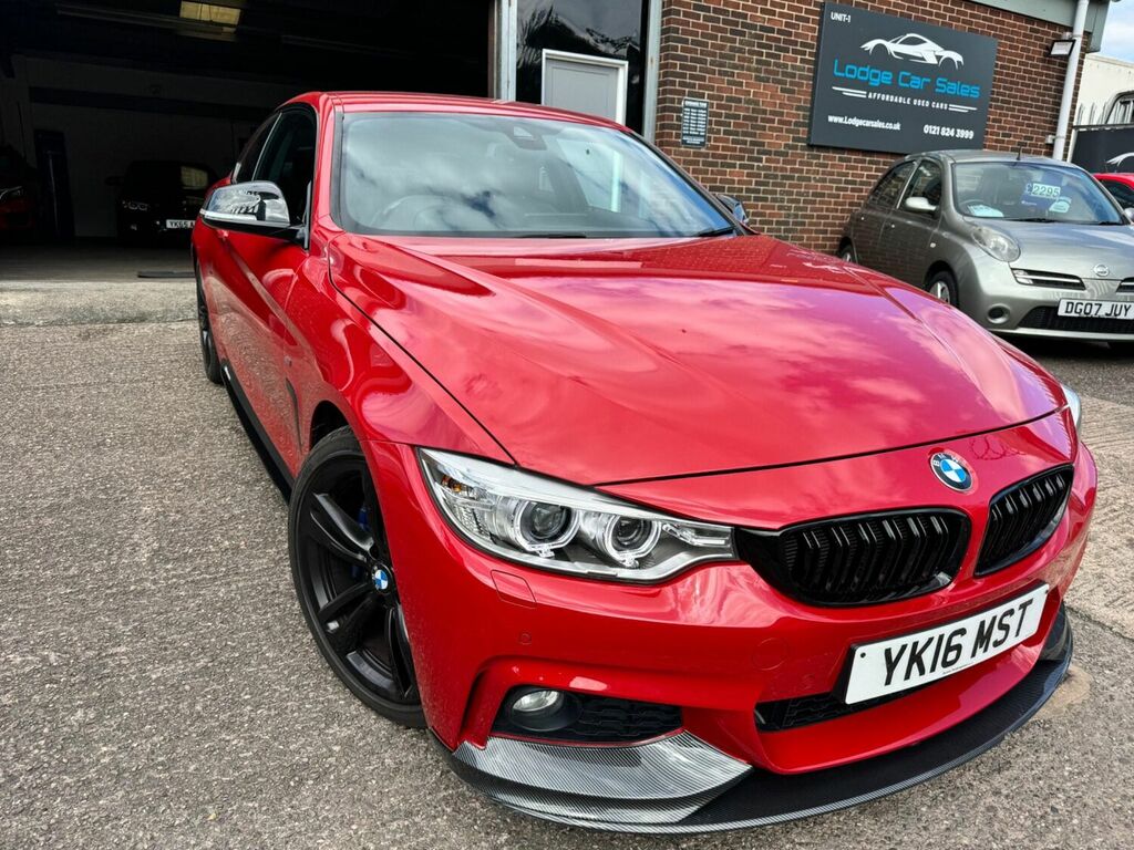 Compare BMW 4 Series Gran Coupe 420I M Sport YK16MST Red