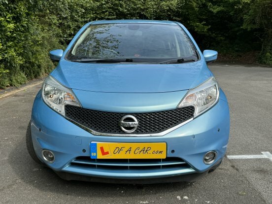 Compare Nissan Note Dig-s Tekna Xtron HG66VAH Blue