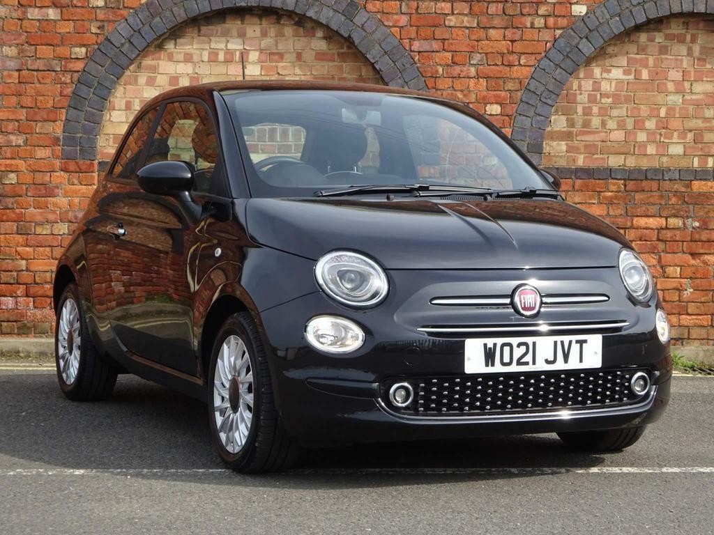 Compare Fiat 500 1.0 Mhev Lounge Euro 6 Ss WO21JVT Black