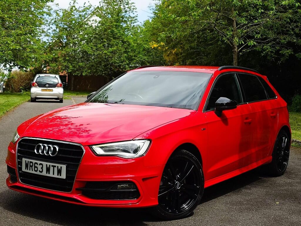 Compare Audi A3 Hatchback 1.6 Tdi S Line Sportback Euro 5 Ss WR63WTW Red